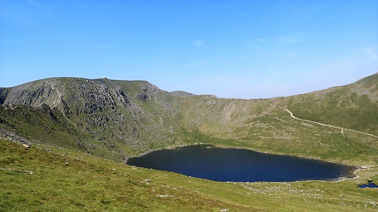 Helvellyn, Swirral Edge and Red Tarn