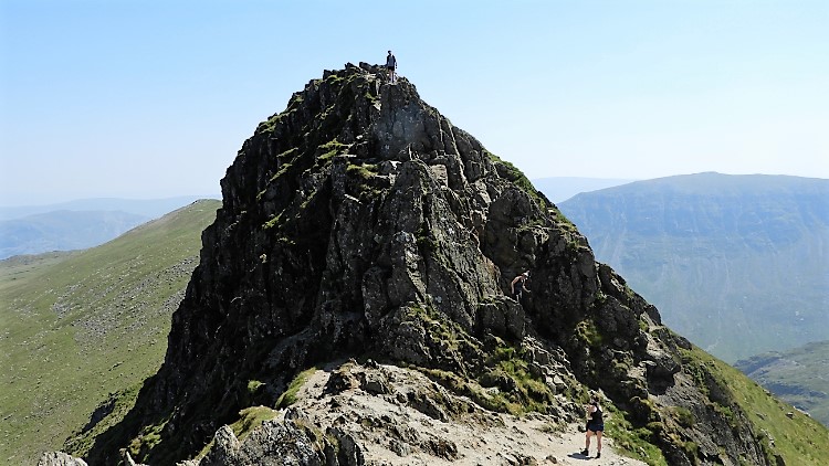 High Spying How showing the scramble descent