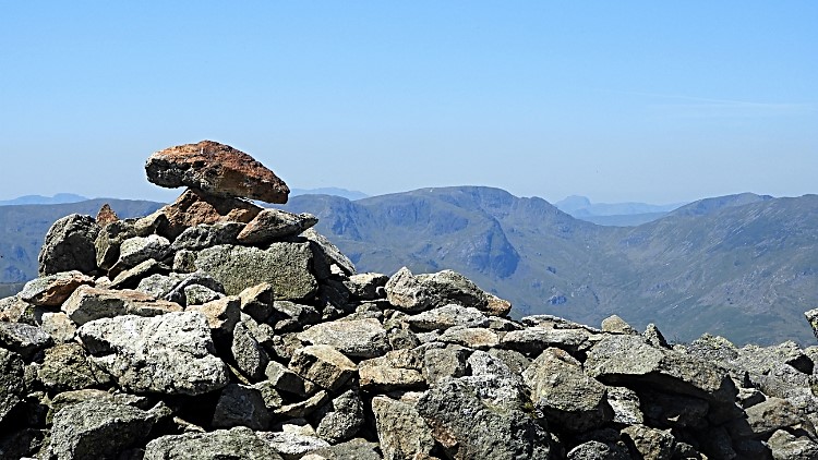 High Raise view to Scafells, Fairfield & Great Gable