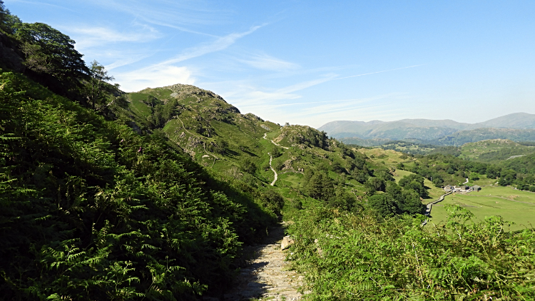 Path parallel to Yewdale Beck