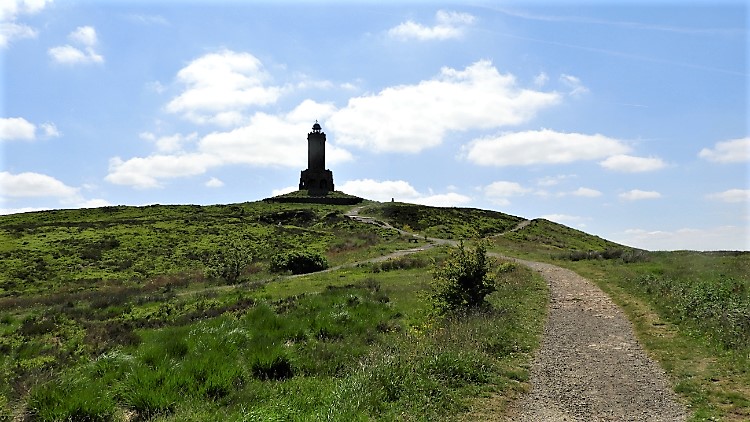 Climbing to Jubilee Tower from Sunnyhurst