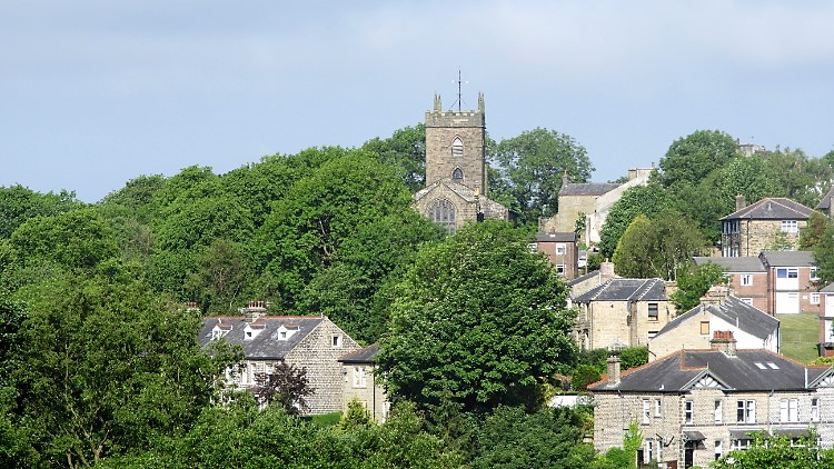 Newchurch as seen from Edgeside