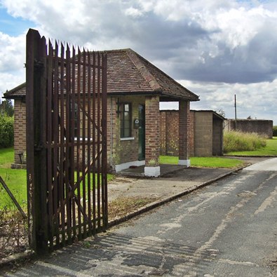 RAF Stoke Holy Cross Gatehouse now a small museum