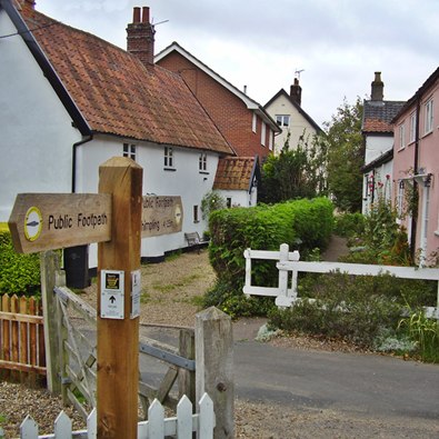 Entering Pulham Market