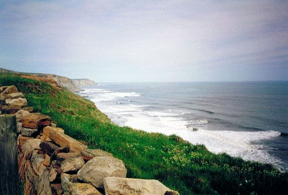 Yorkshire coastline north of Robin Hood's Bay