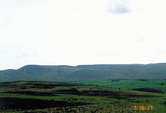 Looking to the Howgill Fells from Smardale Fell