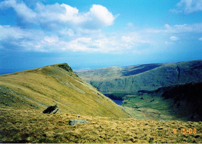 The Knott lies in our path after Kidsty Pike