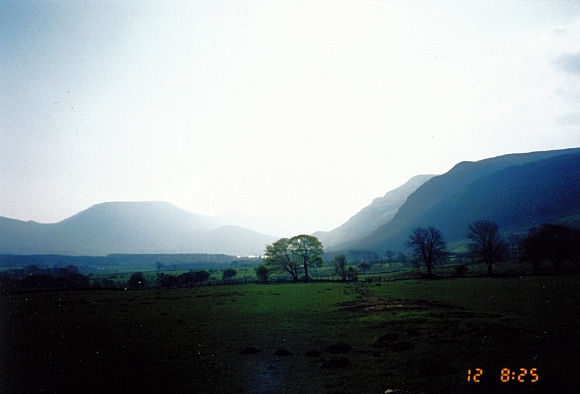 Early morning mist shrouds Ennerdale