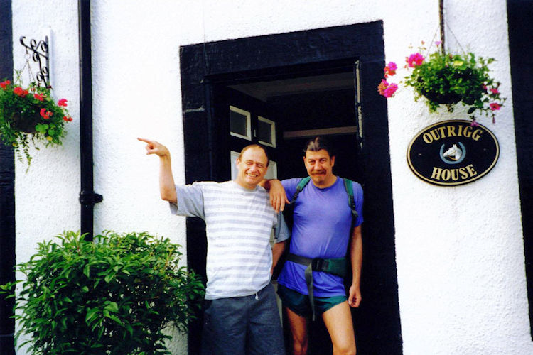 Setting off on the Coast to Coast walk