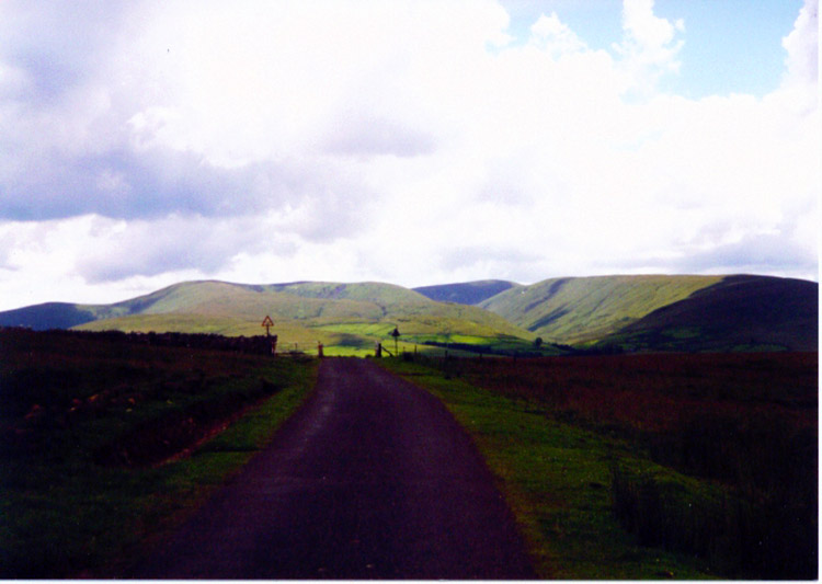 Howgills Fells as seen from Crosby Garrett Fell