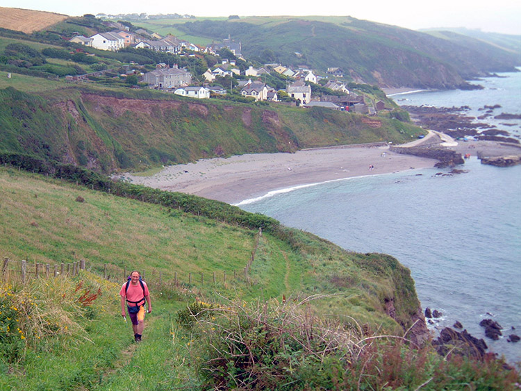 Climbing near Cargloth Cliffs