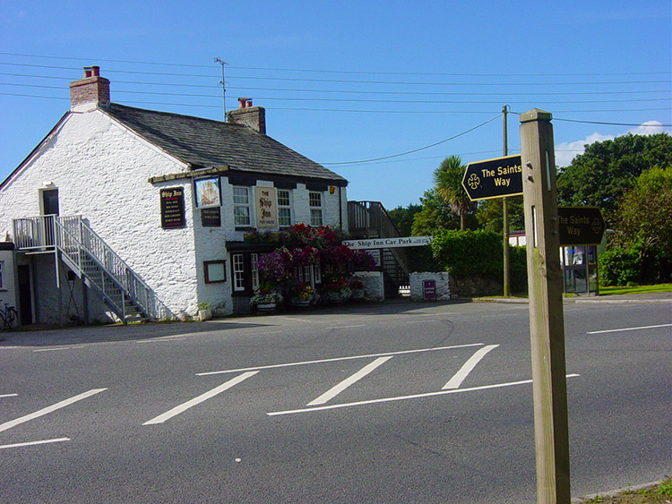 I followed the Saints Way to St Austell