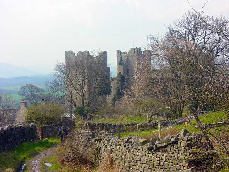 Arriving in Castle Bolton