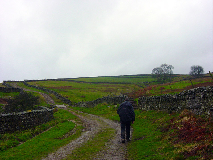 Walking from Thoralby via Haw Lane
