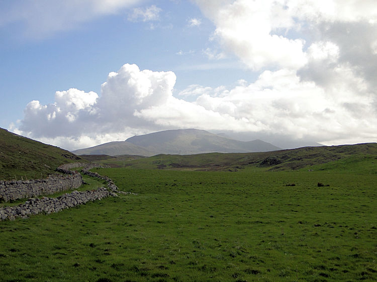 The most northerly mountains in Britain come into view