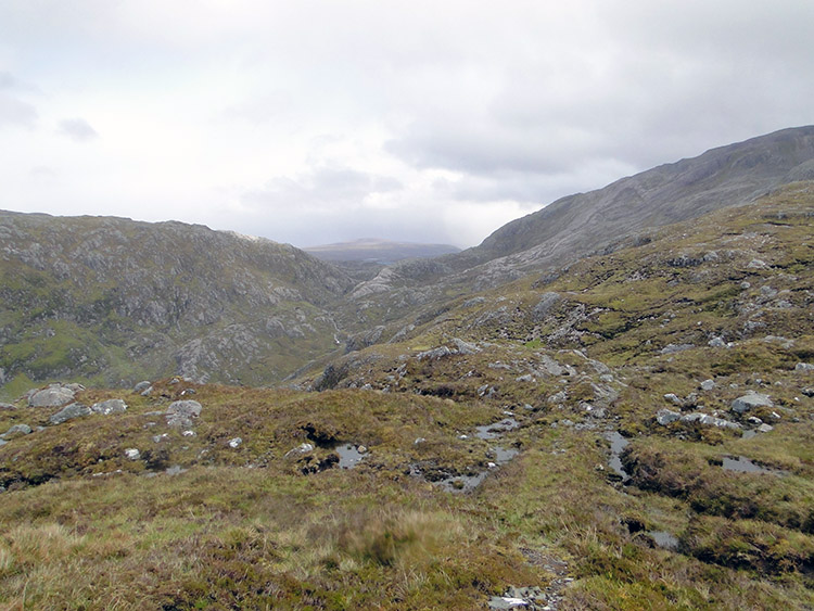 The terrain and views from Poll Amhluaidh