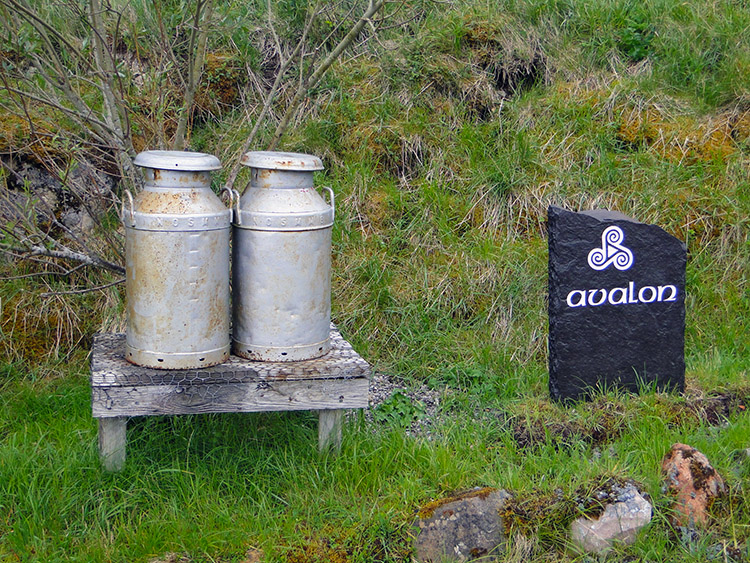 Seeing the milk churns reminded me of my childhood