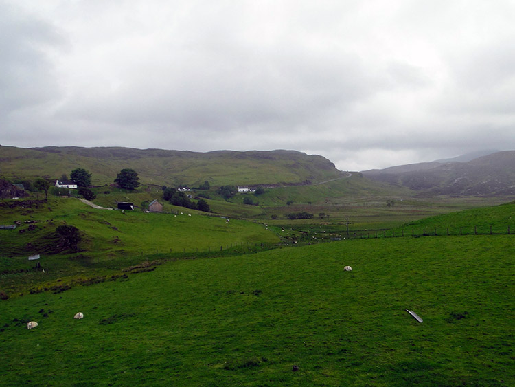 Knockan Crag as seen from Elphin