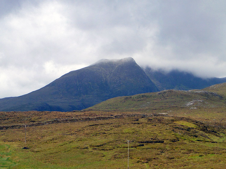 Cloud sweeping over Cul Mor