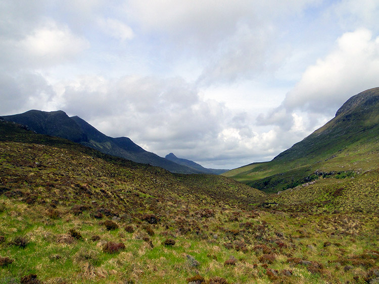 No tracks to follow now, walking on terrain without paths