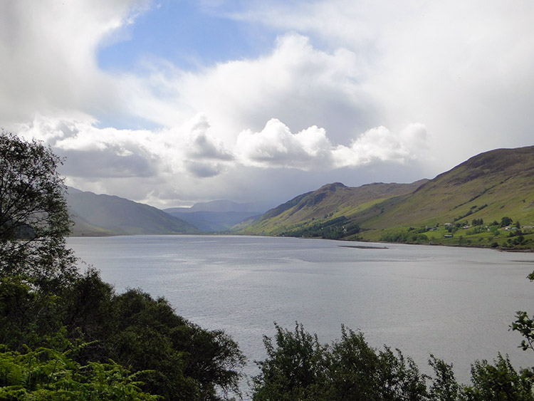 Loch Broom looks much nicer in sunshine