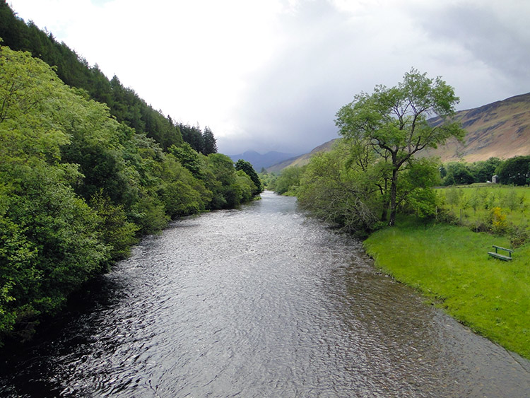 River Broom at Inverbroom Bridge