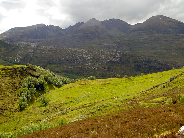 An Teallach looking formidable, a WOW mountain