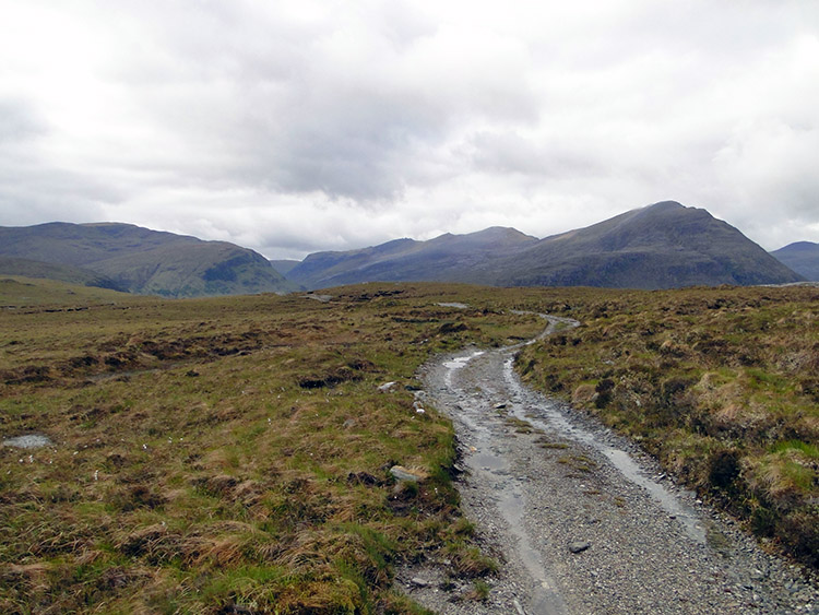 The high road through Dundonnell Forest