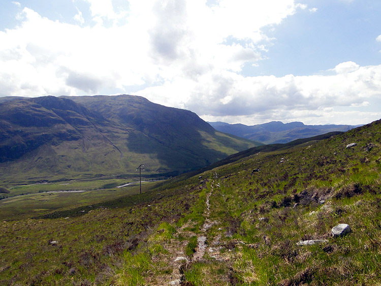 A good track took me across Carn Allt na Bradh