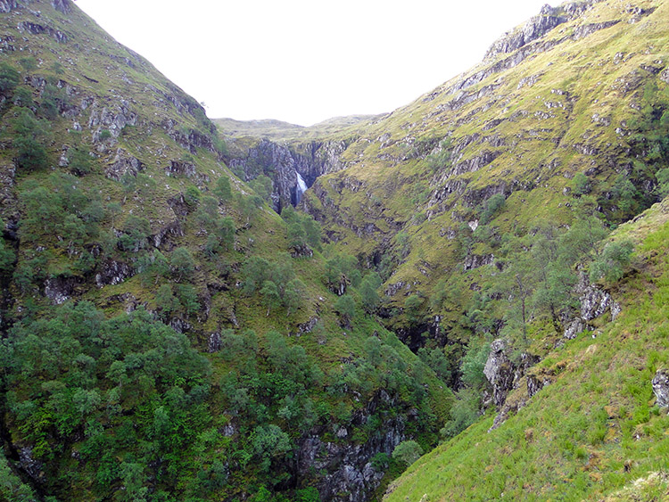 It is a breathtaking walk to the Falls of Glomach