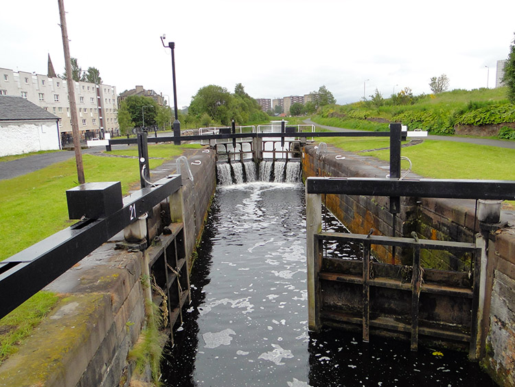 Forth and Clyde Canal at Maryhill