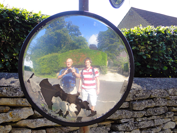 Me and Mark in North Nibley
