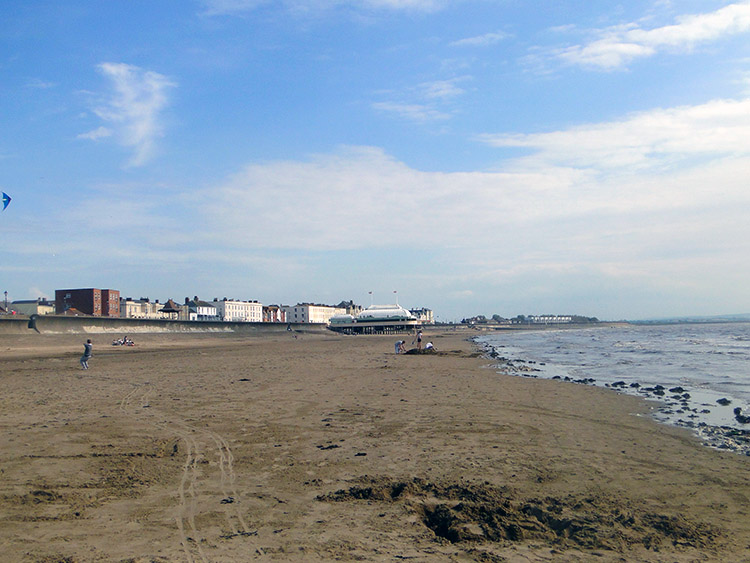 Burnham on Sea sands