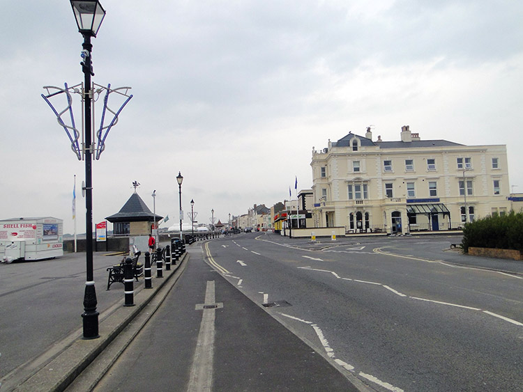 Walking from Burnham on Sea