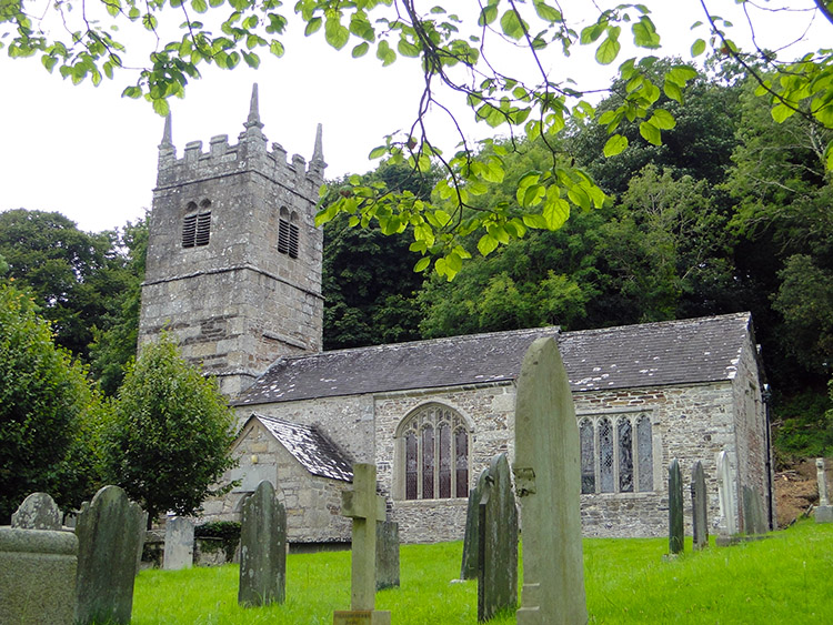 Lewtrenchard Church