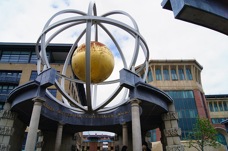 The Swirl Pavilion Sculpture by artist Raf Fulcher