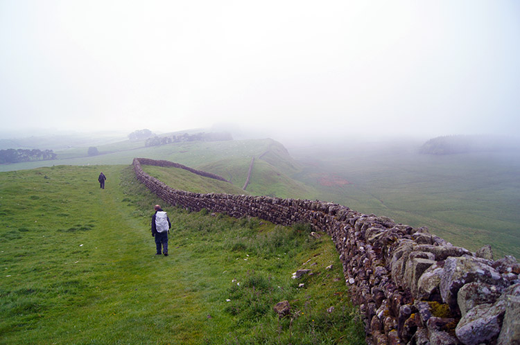 Making our way towards Housesteads