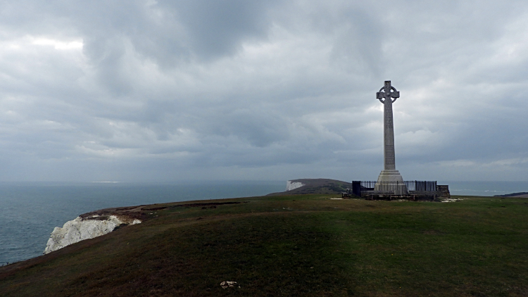 Tennyson Monument on Tennyson Down