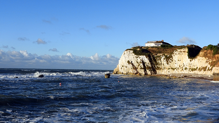 View to the English Channel from Freshwater Bay