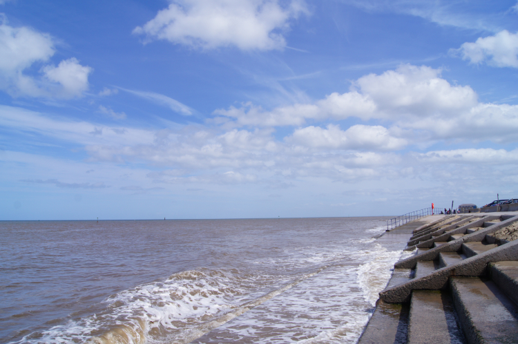 The Irish Sea at Prestatyn