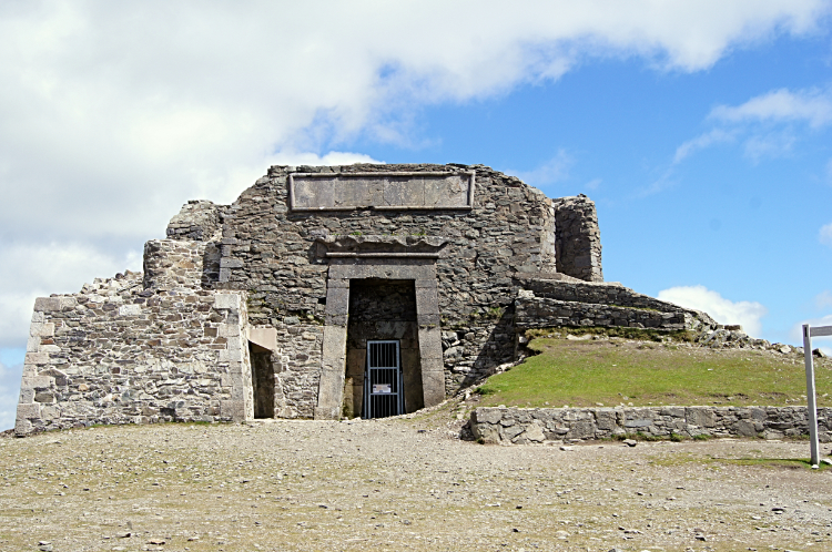 The Jubilee Tower at the summit of Moel Famau