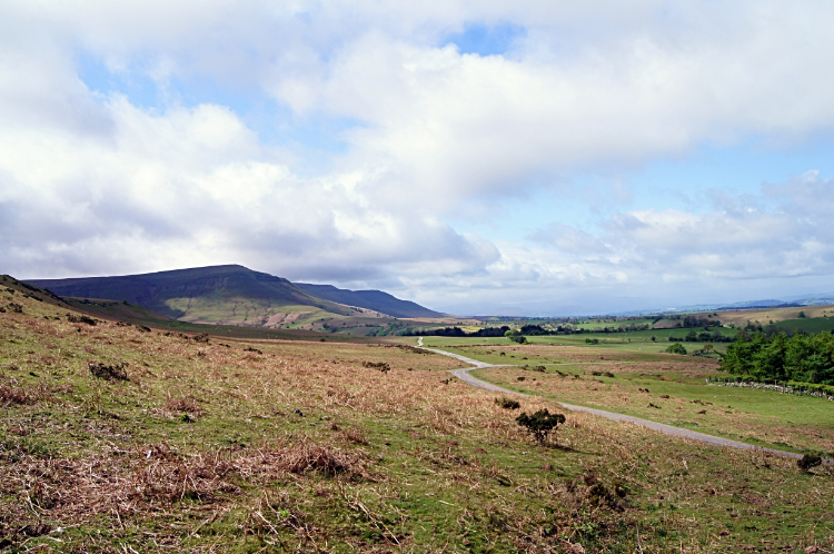 Approaching the Black Mountains