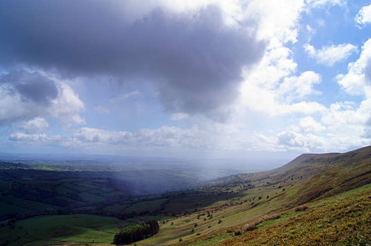 Storm in the valley