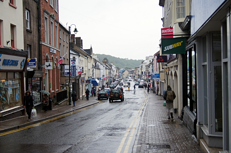 Wet morning in Monmouth