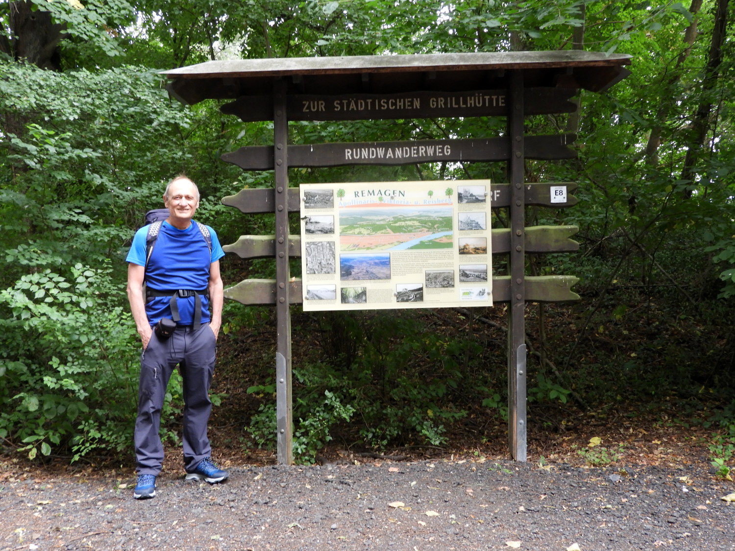 Waldlehrpfad auf Dem Reisburg near Remagen