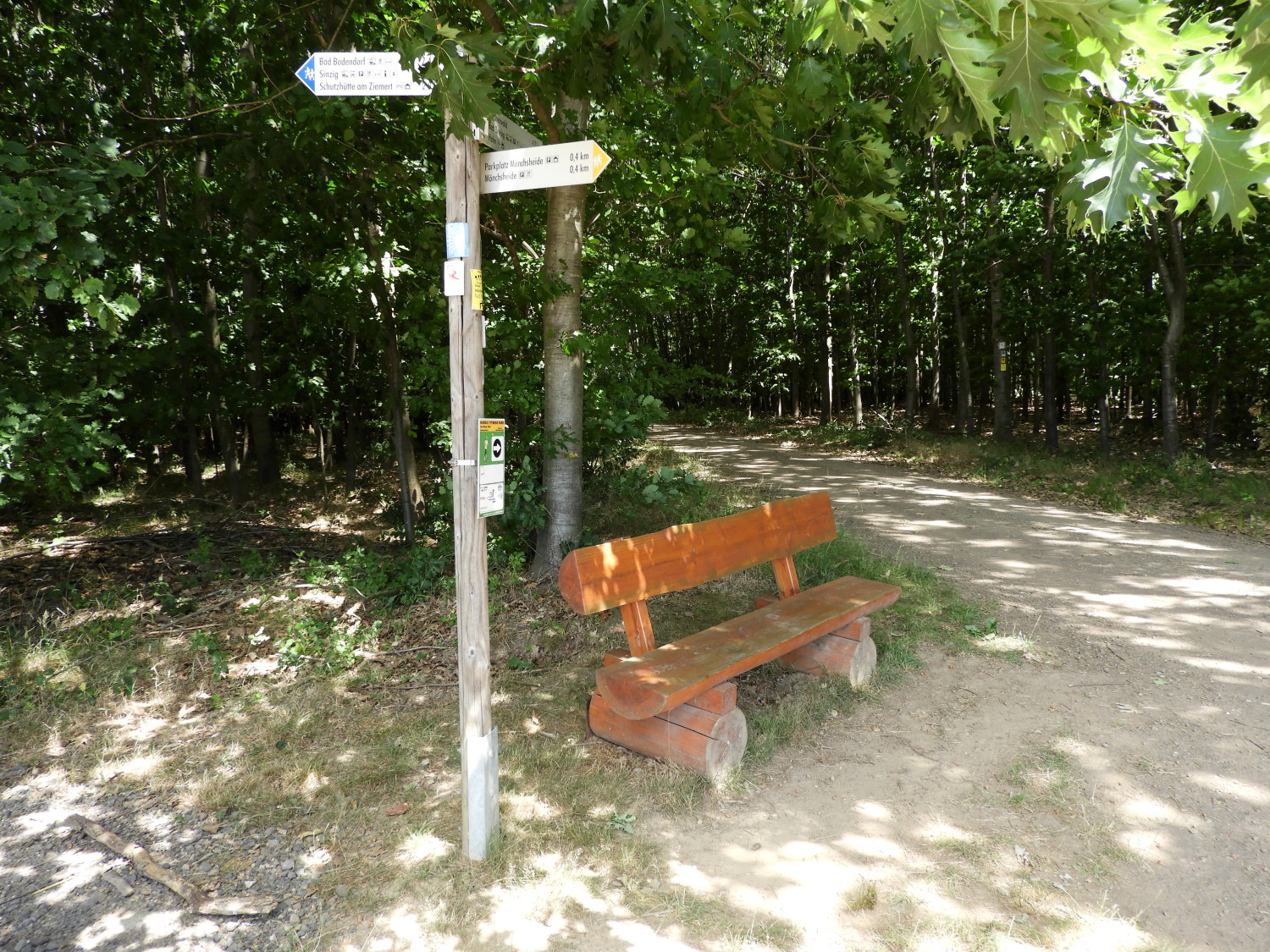 A very welcome bench