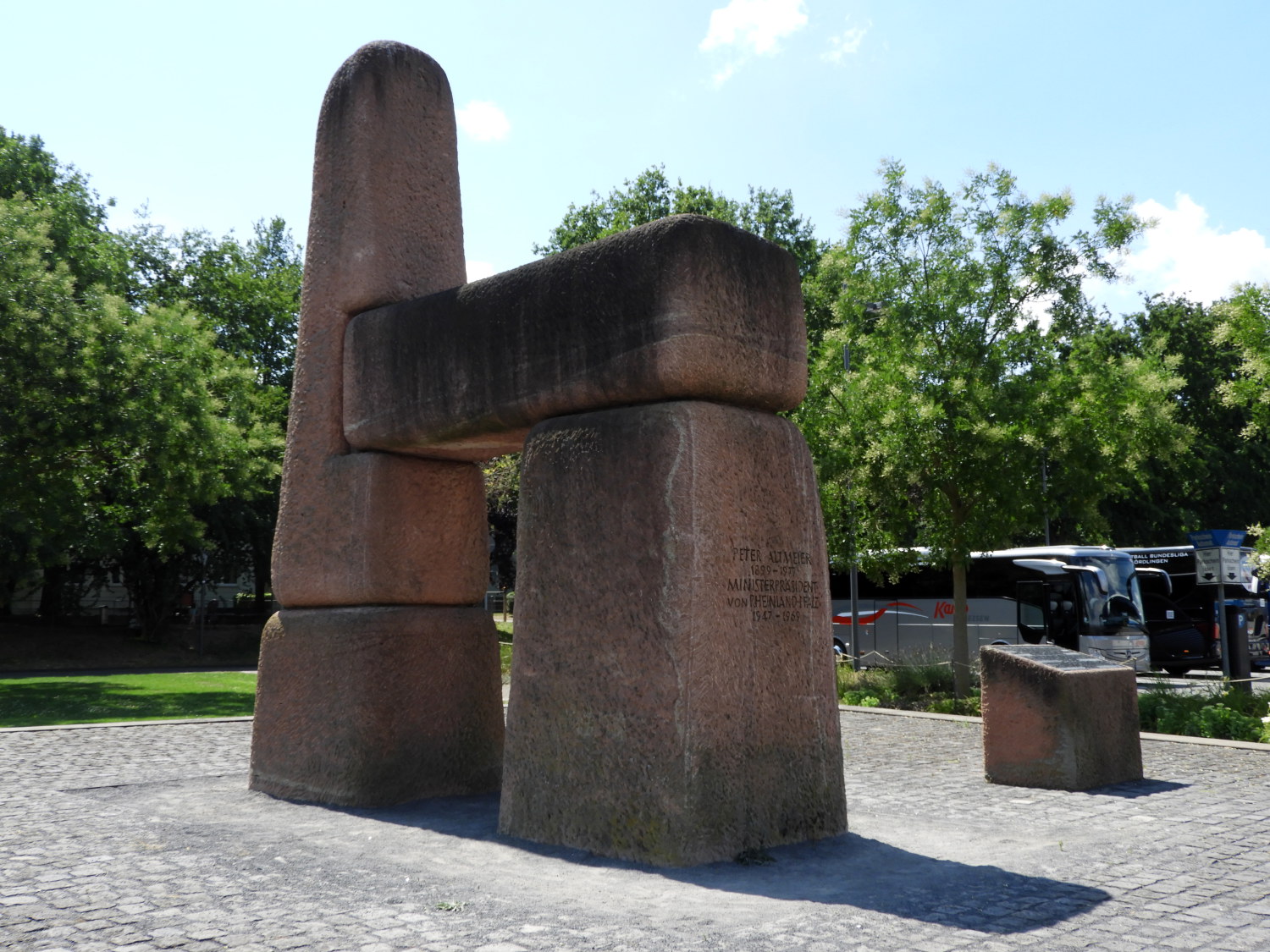 Peter Altmeier Memorial, former Prime Minister