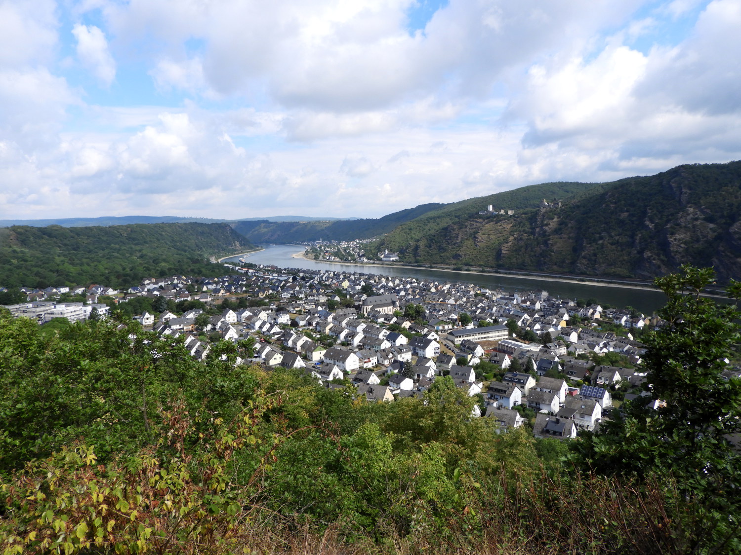 View of Bad Salzig from the viewpoint at Taunusblick