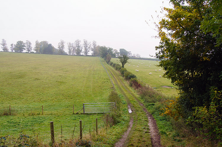 The short climb to Swyncombe House