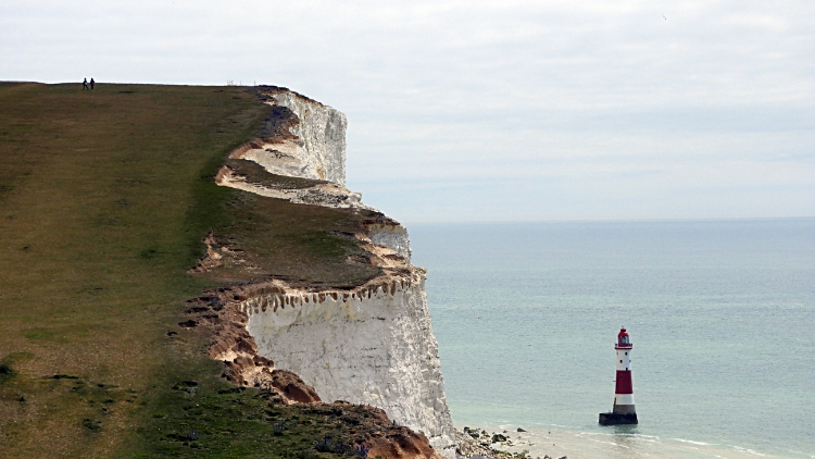 View back to Beachy Head from Shooters Bottom